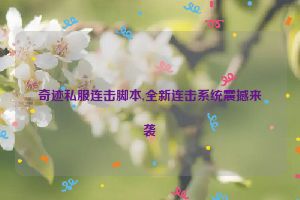 奇迹私服连击脚本,全新连击系统震撼来袭
